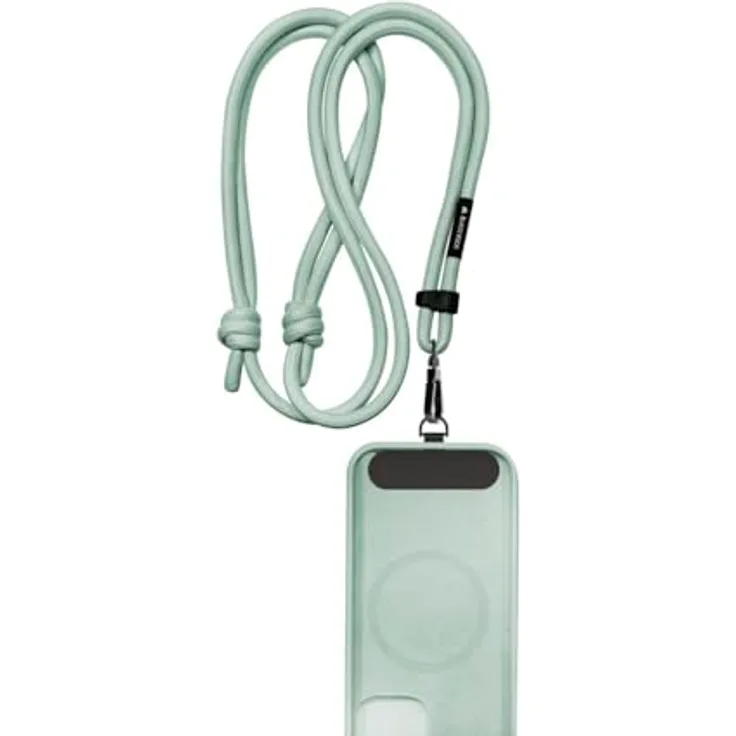 BlackRock Universal Lanyard Case, Umhängegurt für Smartphones, Farbe Salbei