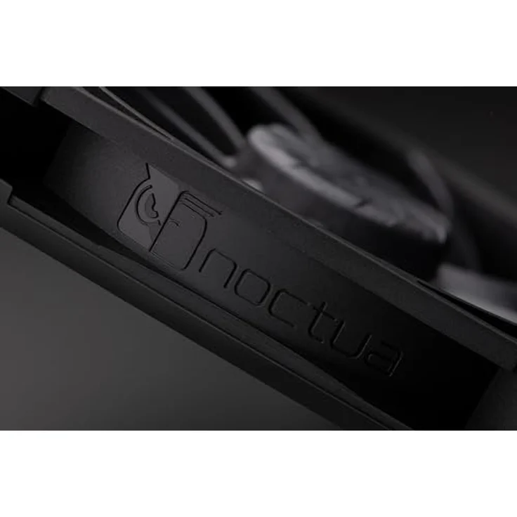 Noctua NF-A14x25 G2 PWM Sx2-PP chromax.black, Doppellüfter-Set für Push-Pull Anwendungen, schwarze Ausführung mit Anti-Vibrationsbefestigungen – Bild 5