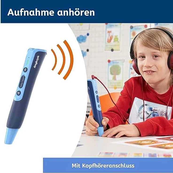 ANYBOOK Pro - der Anybook Reader komplett überarbeitet, der Neue und einzigartige Audiostift mit Codes zum Selberdrucken – Bild 4