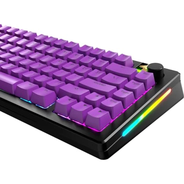 Glorious GPBT Basics Keycaps, ANSI Layout (US), PBT, Doubleshot - Epic Purple – Bild 3
