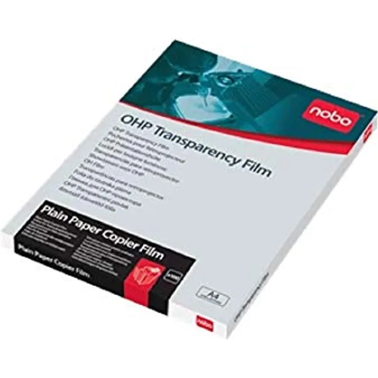 Nobo 33638237 Folie für Kopierer, Format, A4, 120 My, 100 Stück