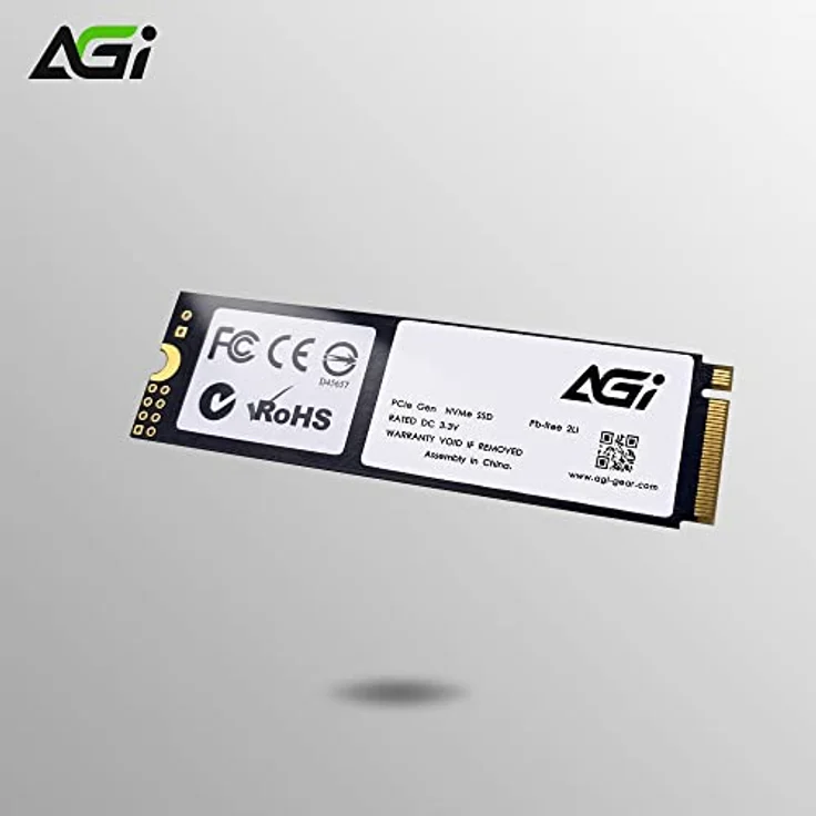 AGI TECHNOLOGY Festplatten Modell AGI SSD INTERNE M.2 1TB PCIE 2280 GEN. 3X4 LESEN/SCHREIBEN 2570/2070 MBPS – Bild 5