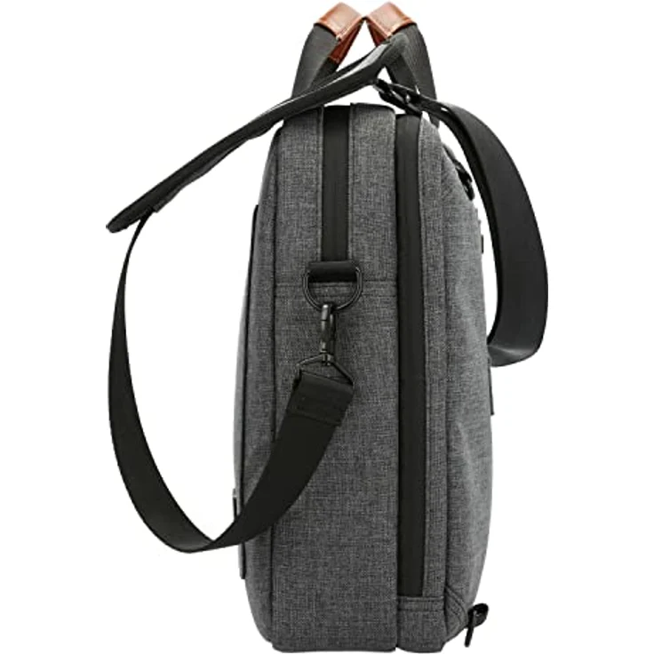 Picard Rucksack Go Eco für Männer aus Stoff in der Farbe Anthrazit, 12x42x28 cm, 29654H1013 – Bild 5