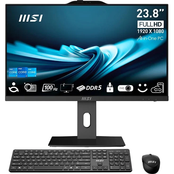 MSI Pro AP242P 14M-813EU, 60,5 cm (23.8") All-in-One-PC, Intel® Core™ i7, 16 GB RAM, 1 TB SSD, Windows 11 Pro, Full HD
