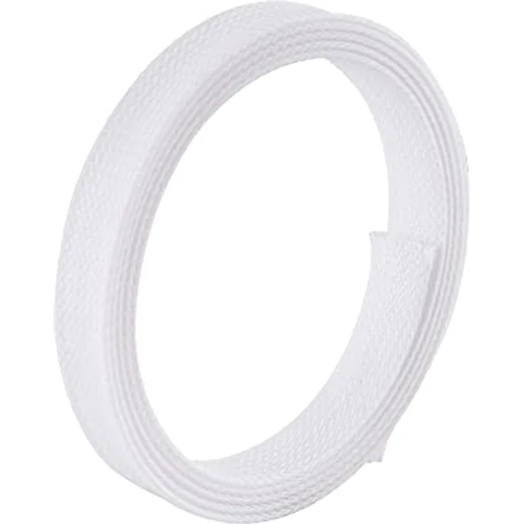 PureMounts - Kabelschlauch PM-ZCCS-SOCKS-20W Polyester 1,80m Weiß, dehnbar 20mm – Bild 4