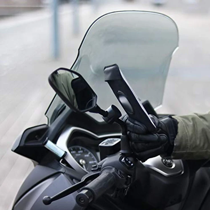 Shapeheart Magnetic Mobile Phone Holder Motorcycle For Rear View Mirror, Universal 360 Rotation, Vibration Steamer, Motorcycle And Scooter, Waterproof Scooter Mobile Phone – Bild 2
