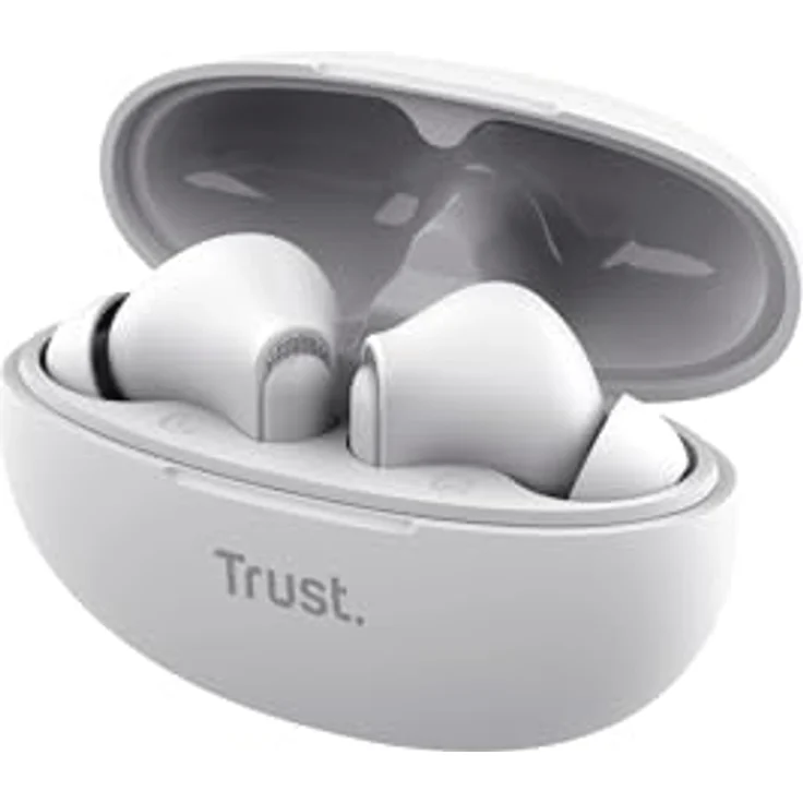 Trust YAVI BT ENC EARBUDS WHITE, Kabellose Bluetooth-Ohrstöpsel mit Geräuschunterdrückung, Weiss – Bild 12