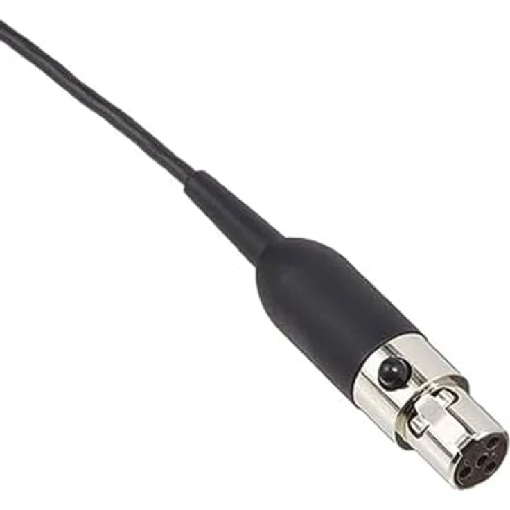 Shure SM35-TQG kabelloses Performance Headset-Kondensatormikrofon, inkl. Windschutz mit Snap-Fit Halterung und TA4F-Stecker (TQQ) – Bild 3