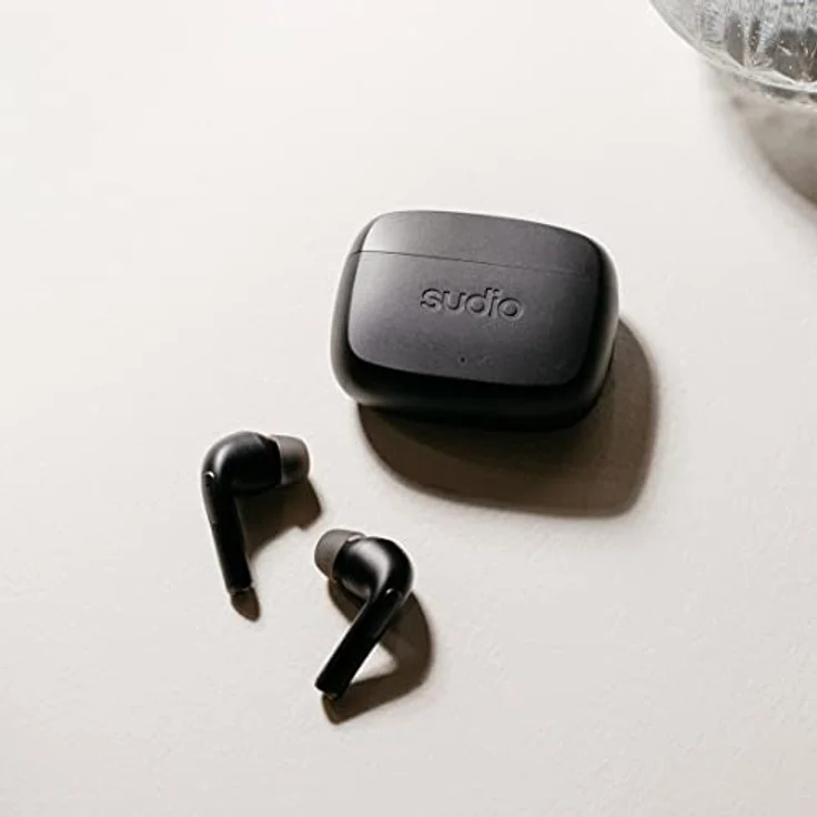 Sudio N2 Pro True Wireless Earphones - Schwarz, mit Active Noise Cancellation (ANC) und 6 Stunden Akkulaufzeit – Bild 6