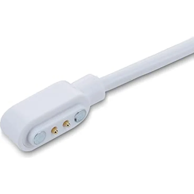 kwmobile USB Kabel Charger für Willful Fitnesstracker / Smartwatch YAMAY / Fitpolo / Wyze / Umidigi, 100 cm, weiß, schnelles Laden – Bild 3