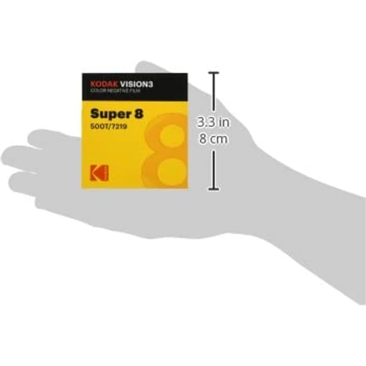 Unbekannt Vision3 Super 8 mm Negativ-Film 500T 7219, in Farbe, 8955346, 15,2 m – Bild 3