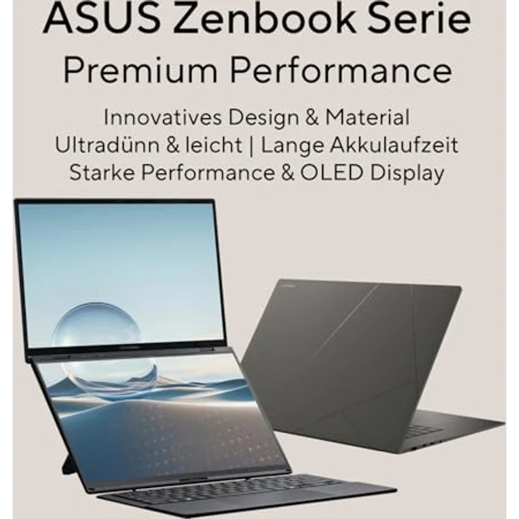 Asus Zenbook S14 UX5406SA-PV526W, WQXGA+ Notebook 14 Zoll, 2880 x 1800 Pixel, 32 GB RAM, 1 TB SSD, Intel Core Ultra 7 bis 4,8 GHz, Windows 11 Home, Weiß, Versandkostenfrei – Bild 15