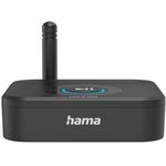 Hama Bluetooth Adapter "Link.it solo" für Stereoanlage und Lautsprecher (Bluetooth Empfänger, Aux-Anschluss, USB-A – USB-C, microSD-Slot, Autopairing für Zwei Handys/Tablets)