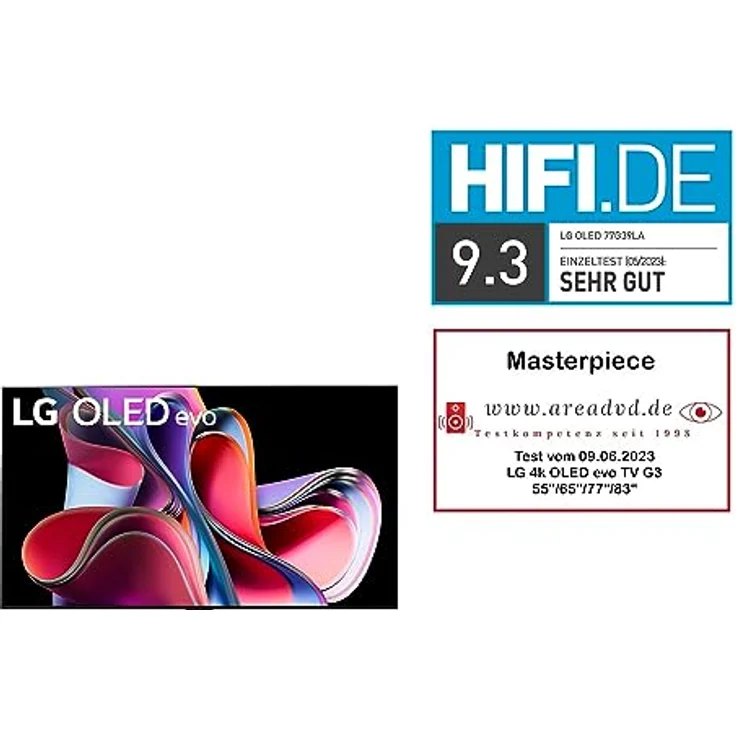 LG OLED77G39LA TV 195 cm (77 Zoll) OLED evo Fernseher (Gallery Design, Brightness Booster Max, 120 Hz) [Modelljahr 2023] – Bild 2