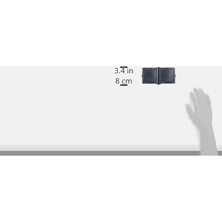 Kopp 137015003 Nautic 2-fach Schutzkontakt-Steckdose, waagerechte Montage, mit Klappdeckel und erhöhtem Berührungsschutz, Aufputz, für Feuchtraum, 250 V, 16 A, IP 44, anthrazit – Bild 5