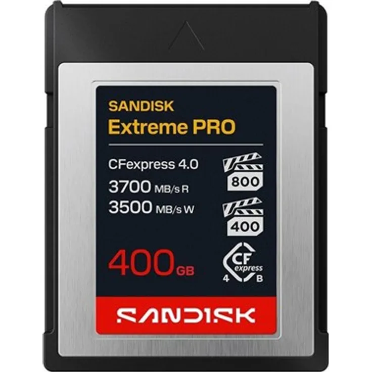 SANDISK Extreme PRO Flash-Speicherkarte, 400 GB, CFexpress 4.0 Typ B