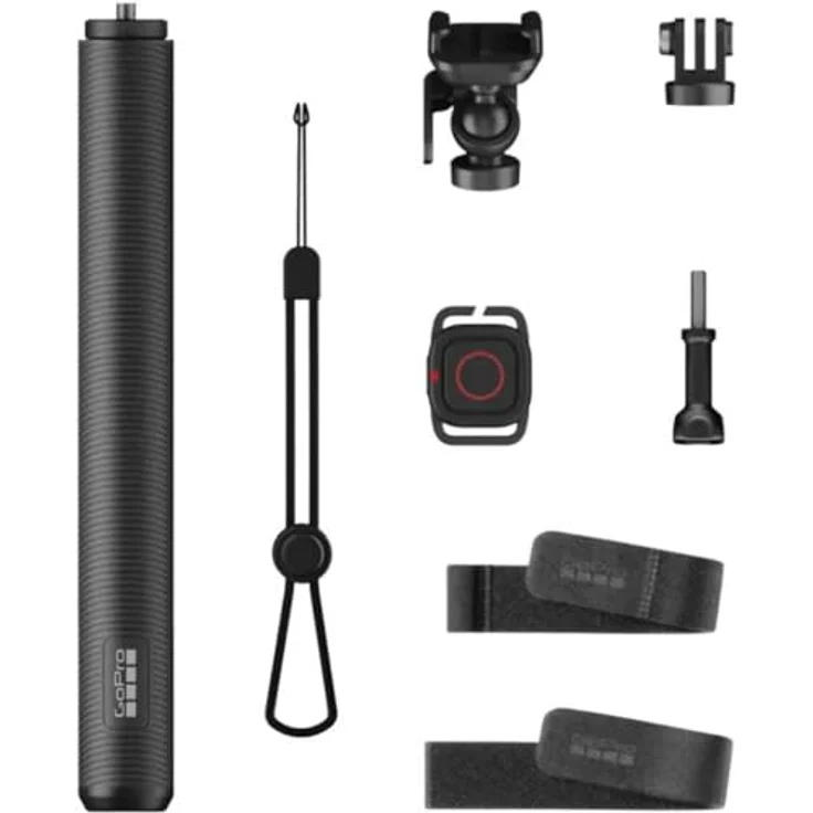 GOPRO AGXTS-002 Verlängerungsstange mit Shutter Remote, ausziehbar bis 122 cm, wasserdicht, Schwarz – Bild 3