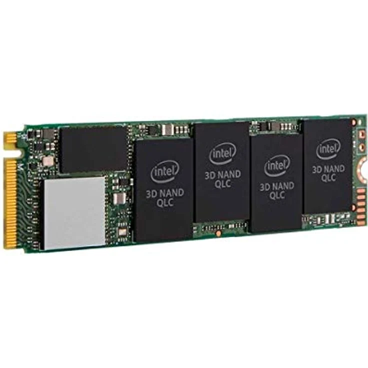 Intel Solid-State Drive 660p Series - Solid-State-Disk - verschlüsselt - 1 TB - intern - M.2 2280 - PCI Express 3.0 x4 (NVMe) - 256-Bit-AES (SSDPEKNW010T8X1) – Bild 2