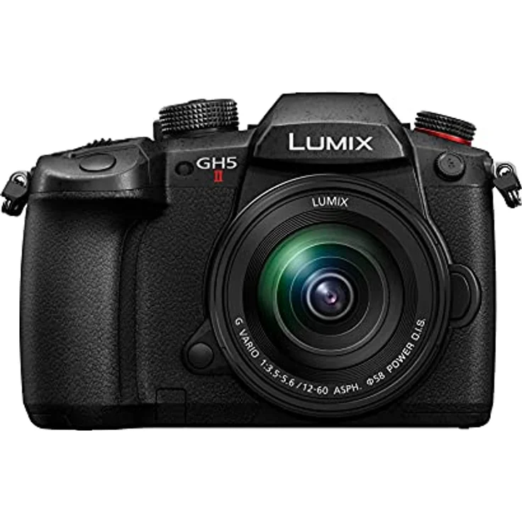 Panasonic LUMIX DC-GH5M2ME Systemkamera mit Objektiv 12-60mm/F3.5-5.6 (20MP, 4K, doppelte Stabilisierung, Kälte-/ Staub- & Spritzwasserschutz) – Bild 1