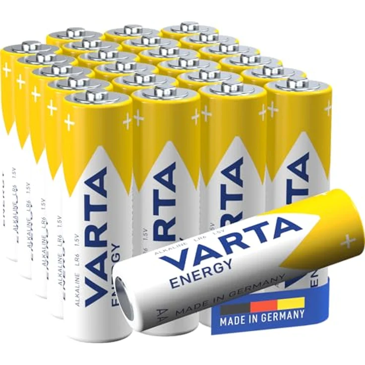 Varta Energy AA CUBE24, Alkaline-Batterien für Geräte mit geringem Energiebedarf, 24 Stück – Bild 2