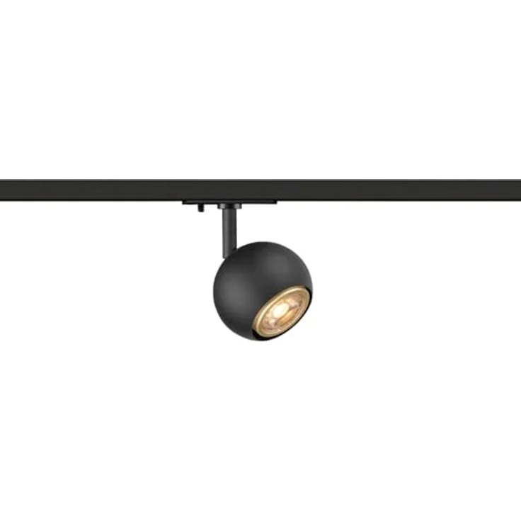 SLV LIGHT EYE 90 1Ph QPAR51 schwarz, Smarte Deckenleuchte mit hochwertigem Lichtauslass – Bild 2