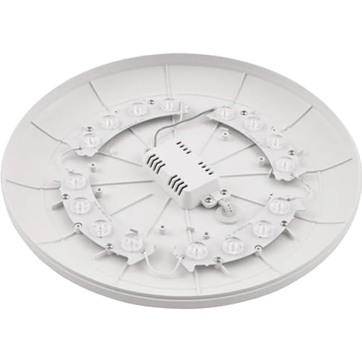 McShine LED Deckenleuchte LD-BW Ø32cm 24W 2800 Lumen 3000K warmweiß - Deckenlampe für Schlafzimmer und Wohnzimmer – Bild 4