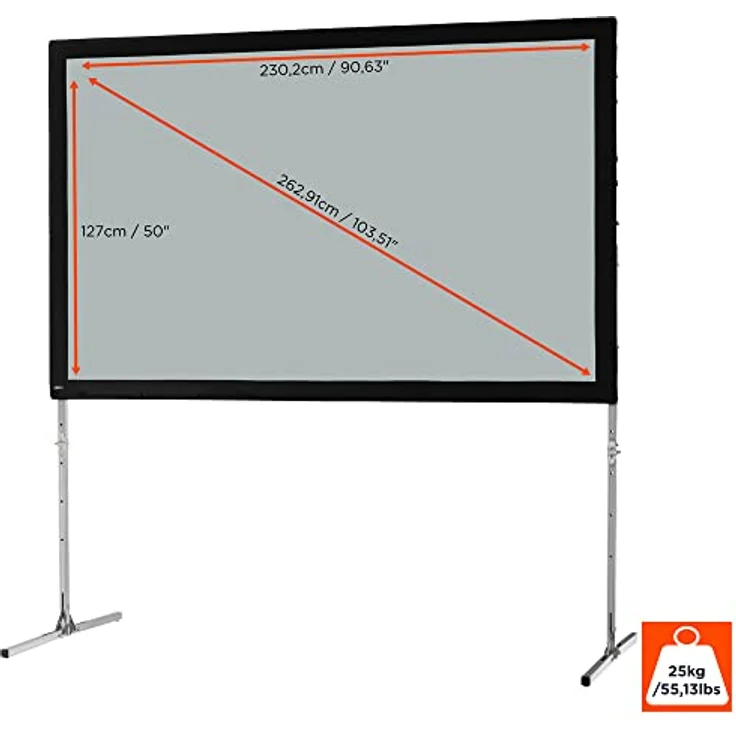 Celexon Mobil Expert 203x127 Rückprojektion – Bild 3