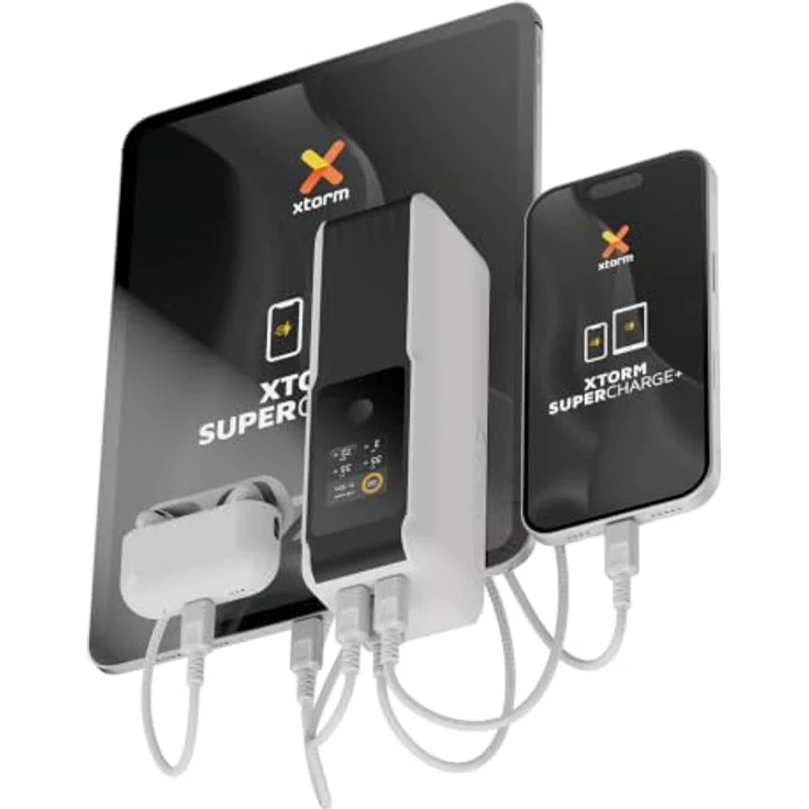Xtorm XNG270W140, 27000 mAh Powerbank mit 140 W Power Delivery 3.0, Weiß – Bild 3