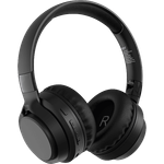 ISY IBH-2400-BK, On-ear Bluetooth Kopfhörer mit klarer Klangqualität, Schwarz
