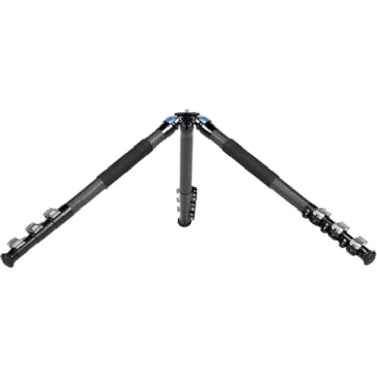 SIRUI L-324F Stativ aus Kohlefaser mit Klappverschluss, Querformat, maximale Höhe von 57 Zoll, 18 kg Tragfähigkeit, 22 °, 55 ° und 85 ° Beinwinkeloptionen – Bild 2