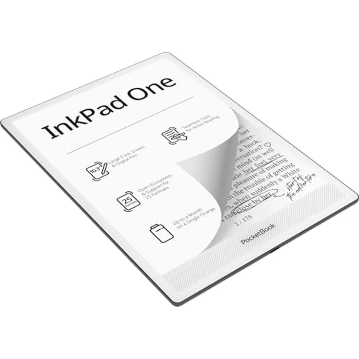 PocketBook InkPad One eBook-Reader, 10.3" Touchscreen, 32 GB, WLAN, schwarz – Bild 5