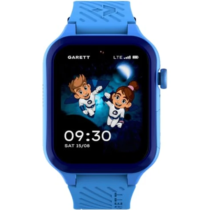 Garett Smartwatch Kids ESSA 2 AI 4G, Kinderuhr in Blau mit 4G Funktion – Bild 3