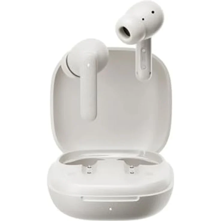QCY Buds, Bluetooth Kopfhörer mit iPX4 Wasserbeständigkeit, 35 Stunden Akkulaufzeit, 0,06s Latenz, AI-unterstützte Klangoptimierung – Bild 1