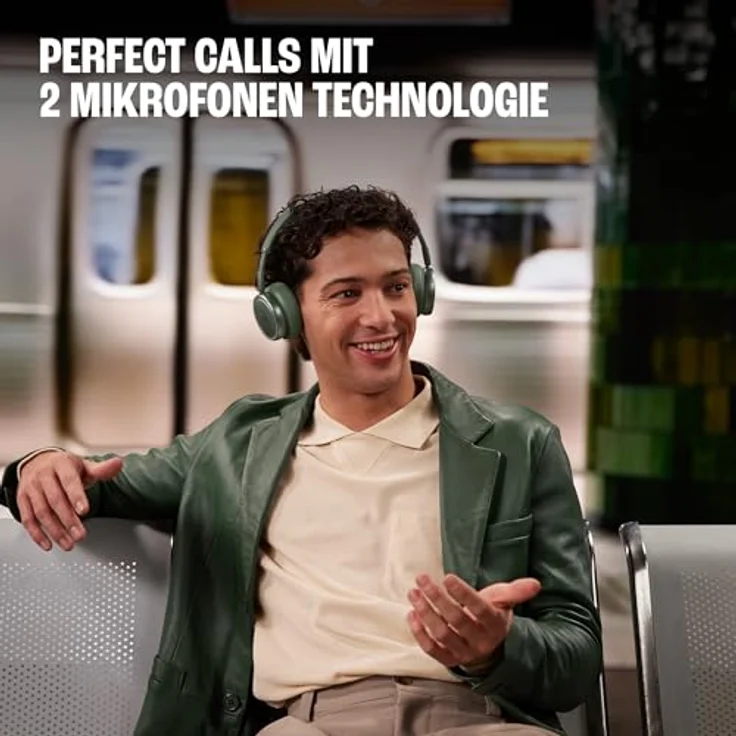 JBL Live 680NC, Kabellose On‑Ear‑Kopfhörer mit Adaptivem Noise Cancelling, Spatial Sound und JBL Pure Bass, Weiß – Bild 4