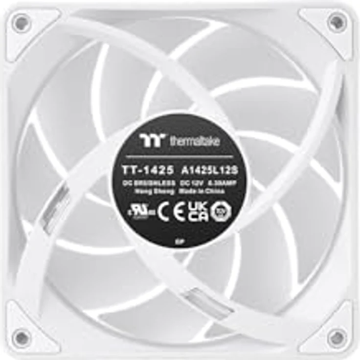 Thermaltake CT120 EX ARGB Gehäuselüfter | Leistungsstark | Weiß | 3 Fan Pack – Bild 4
