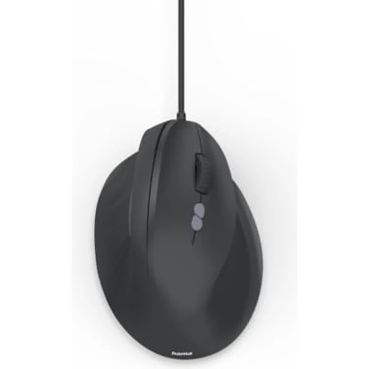 Hama ECM-500R, Ergonomische vertikale Büro Maus mit 1800 DPI, 7 Tasten, kabelgebunden, Schwarz – Bild 7
