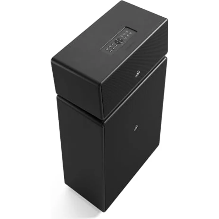 Audio Pro Drumfire II W, Aktives 2.1 Standlautsprechersystem mit 200 W Leistung, Schwarz – Bild 2