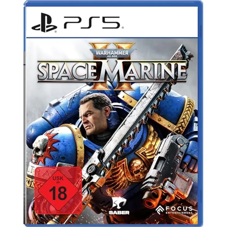 Focus Home Interactive Warhammer 40,000: Space Marine 2 (PlayStation 5), Third-Person-Action gegen Tyranidenschwärme