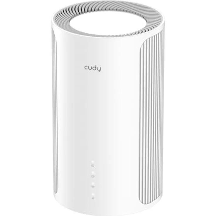 Cudy Tri-Band WiFi 7 BE11000 Whole Home Mesh System, 6-Stream 10 Gbit/s, 4 × 2,5G Ports, MU-MIMO, Multi-VPN, smarte interne Antennen, M11000, 1er-Pack – Bild 1