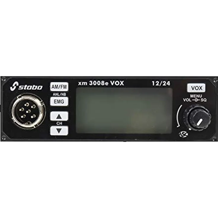 Stabo CB-Funkgerät XM 3008E VOX 12/24, Spitzenmodel mit 6 Frequenztabellen, XL Multifunktions-LCD – Bild 4