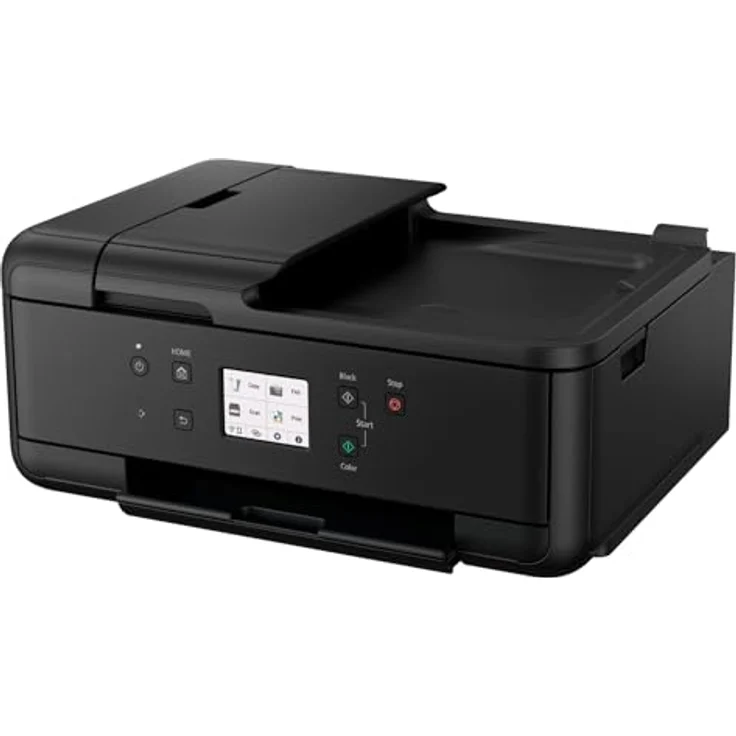 IC-Office TR7650 Farbtintenstrahl Multifunktionsdrucker 4-in-1 (Drucken, Kopieren, Scannen, Faxen, ADF, WLAN, AirPrint) schwarz + 5 XXL Tintenpatronen – Bild 3