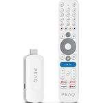 Peaq PGS 1000 TV Stick mit Google TV, Full HD, Dolby Audio & Google Assistant – Plug & Play Streaming