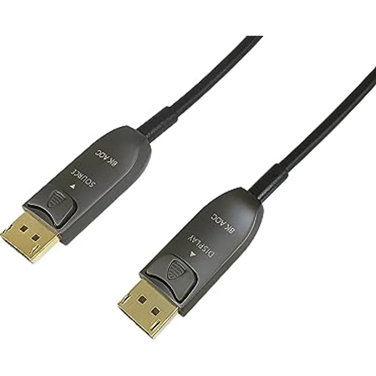 Equip 119441 Aktives optisches DisplayPort 1.4-Kabel, 15 m, 8K/60 Hz, DisplayPort DP 8K-zertifiziert, Bandbreite bis zu 32,4 Gbit/s