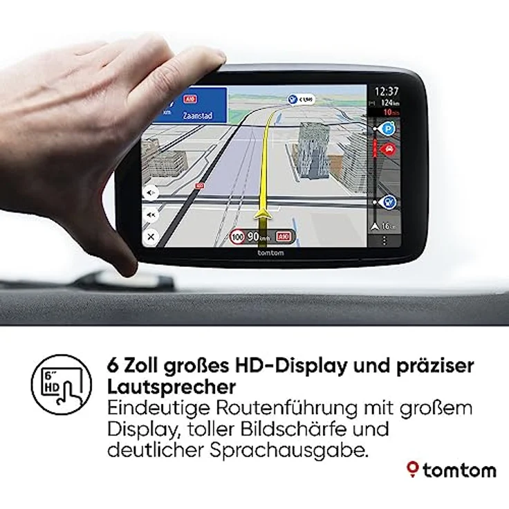 TomTom GO SUPERIOR 6 (1YD6.002.00), GPS-Navigationsgerät mit 15,24 cm Touchscreen, 32 GB Speicher, HD-Display und TomTom Traffic – Bild 4