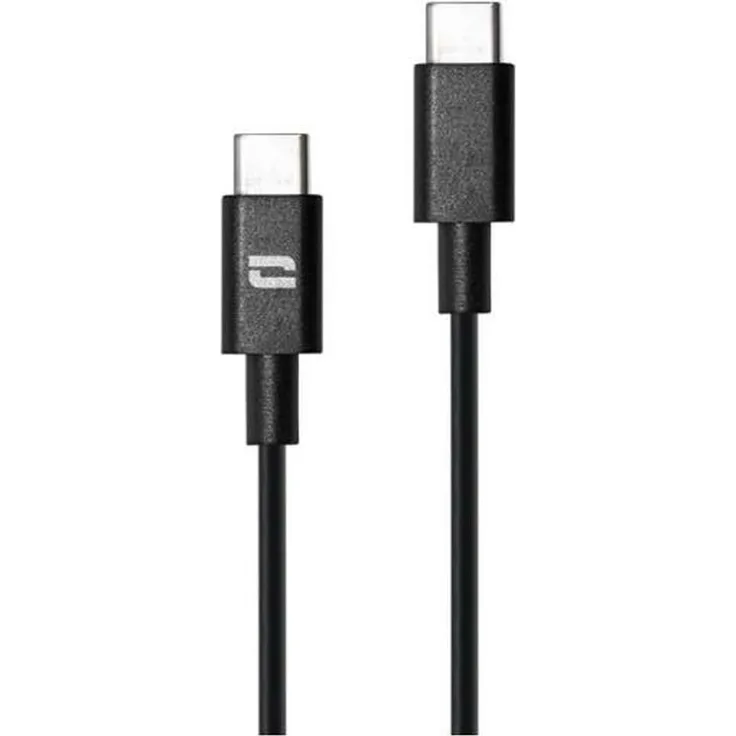 Crosscall 1301239999222 USB Kabel, 1,2 m, USB C, Schwarz, mit Schnellladefunktion und Plug & Play