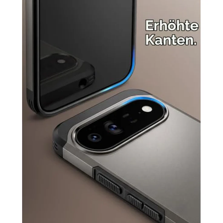 Spigen Tough Armor MagSafe, Schutzhülle für Google Pixel 11 Pro mit integriertem Kickstand und MagFit-Magnetring, gunmetal – Bild 3