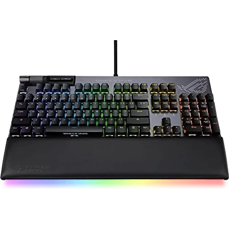 ASUS Rog Strix Flare II Animate Keyboard USB QWERTY Us, 90MP02E6-BKUA01 in Schwarz – Bild 5