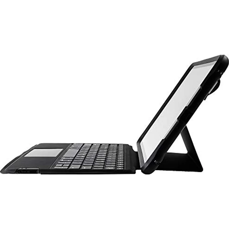 OtterBox UnlmitED Keyboard Hülle für Apple iPad 10,2'' (7. gen / 8. gen / 9. gen), Schutzhülle mit DEUTSCH-Tastatur, Schwarz/Transparant – Bild 3