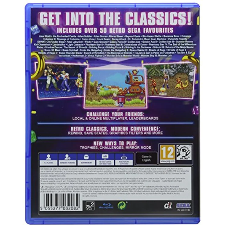 Sega Mega Drive Classics (Playstation 4) – Bild 2
