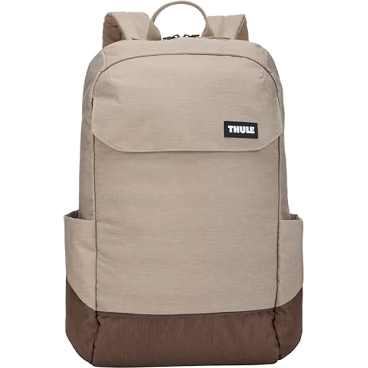 Thule Lithos Backpack 20L, Freizeitrucksack mit gepolstertem Laptopfach, Tinted Taupe/Nuanced Brown, robustes Material und mehrere Taschen – Bild 2